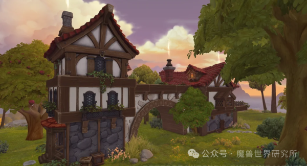 魔兽：脑洞大开！玩家利用两块地搭建同一个巨型建筑群！